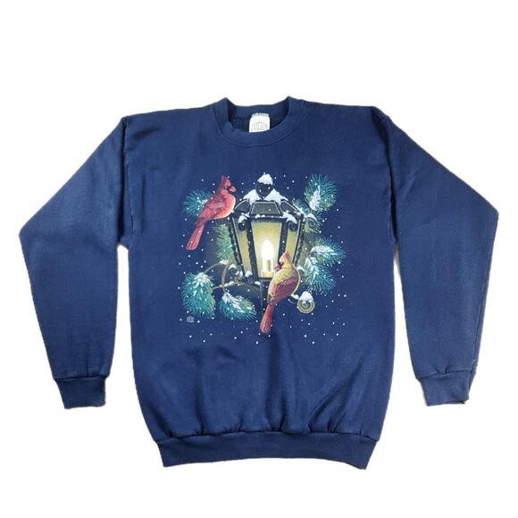 CARDINAL GRANDMA SWEATER - Picture 1 of 5